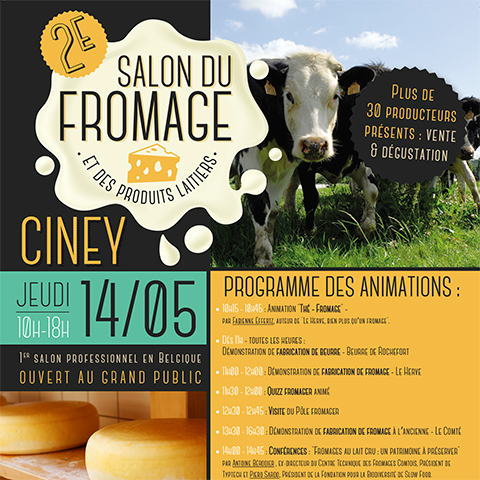 Salon du fromage et des produits laitiers (5590 Ciney)