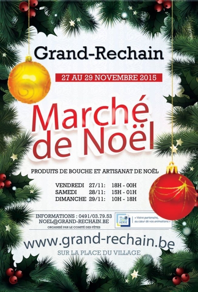 Marché de Noël à Grand-Rechain (4650)