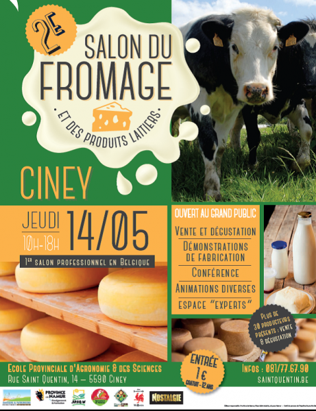Salon du fromage et des produits laitiers à Ciney (5590)