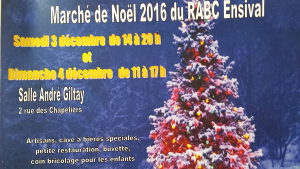 Marché de Noël du RABC à Ensival (4800)